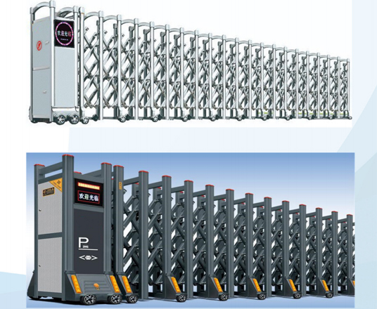 電動(dòng)不銹鋼伸縮門